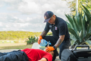Safe BVM Texas training — mid session group